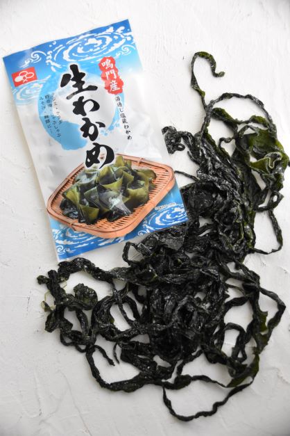 FRESH SALTED NARUTO WAKAME (Net Weight 3.17oz)  Made In Japan